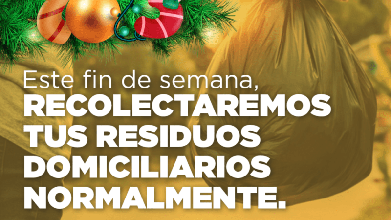 Avellaneda: recolección normal para fin de semana de año nuevo