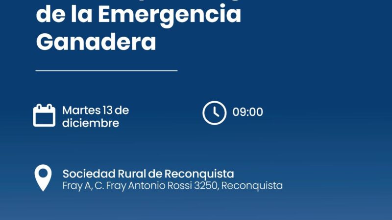 Reunión para la gestión de la emergencia ganadera