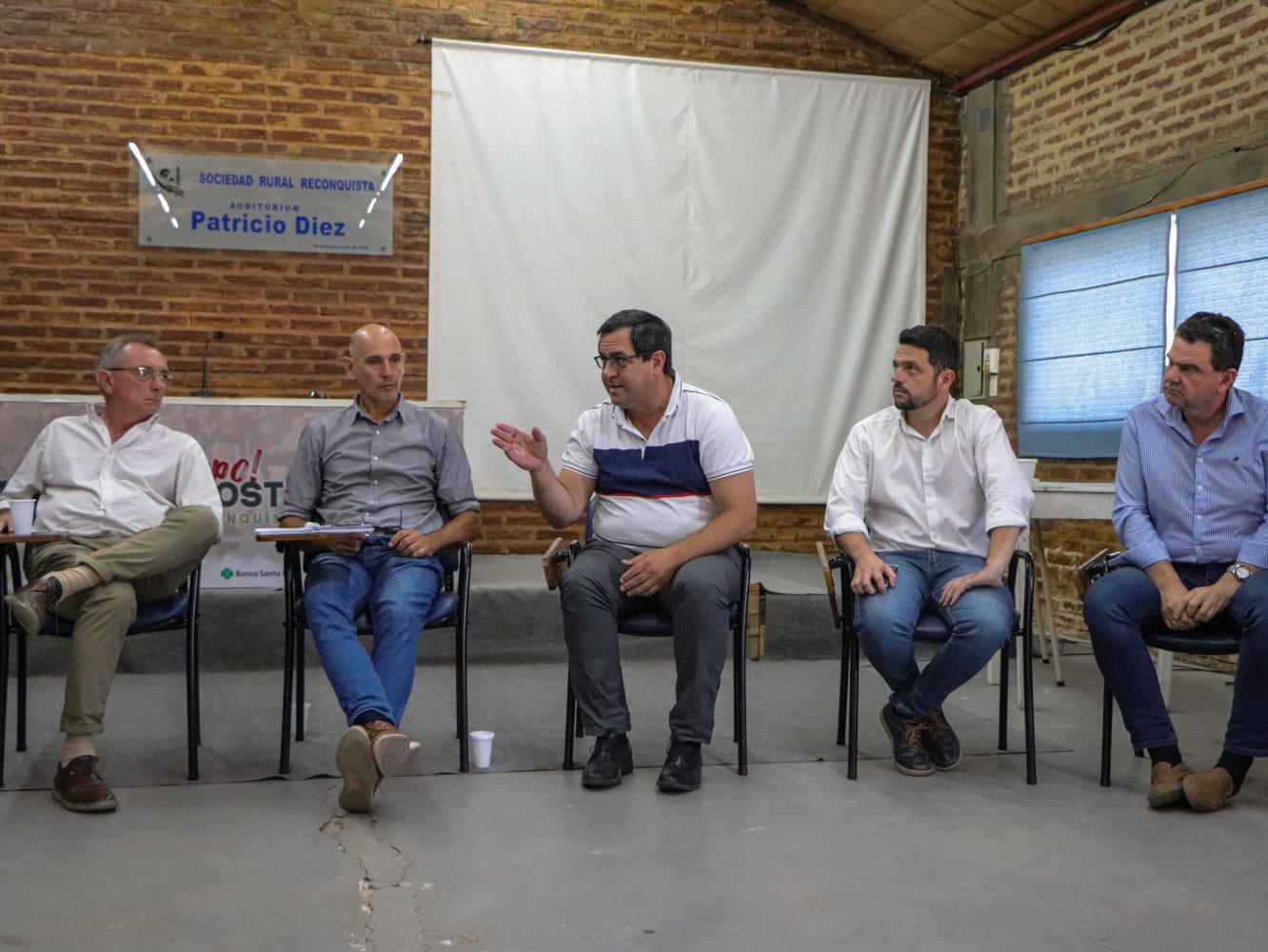 El Intendente Vallejos gestiona fondos para hacer frente a la sequía en Reconquista