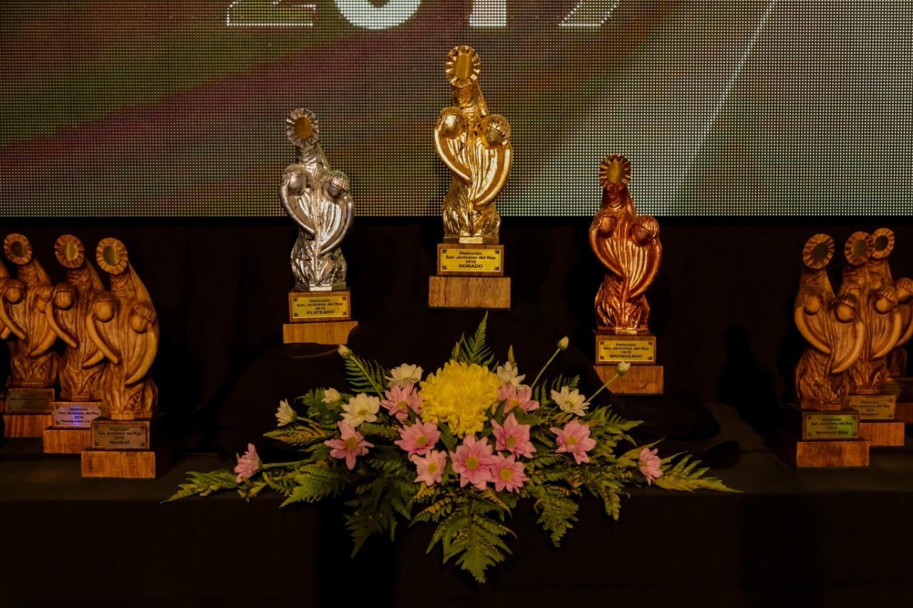 Todo preparado para la entrega de la Distinción San Jerónimo del Rey