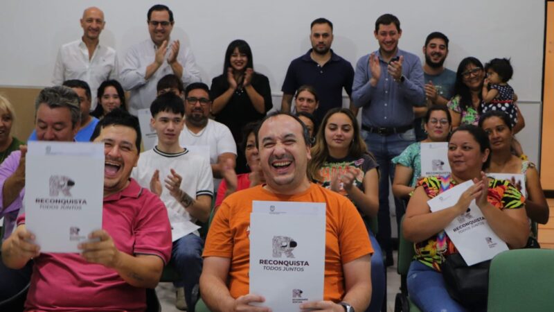 Reconquista apoya a los emprendores sociales
