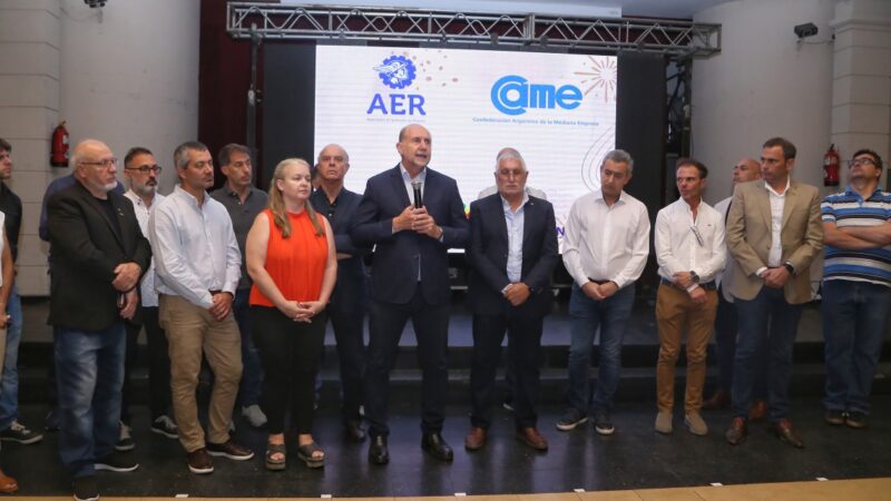 Perotti con entidades empresarias: “cada uno de los vínculos que sostenemos es para fortalecer ese tejido productivo y social”