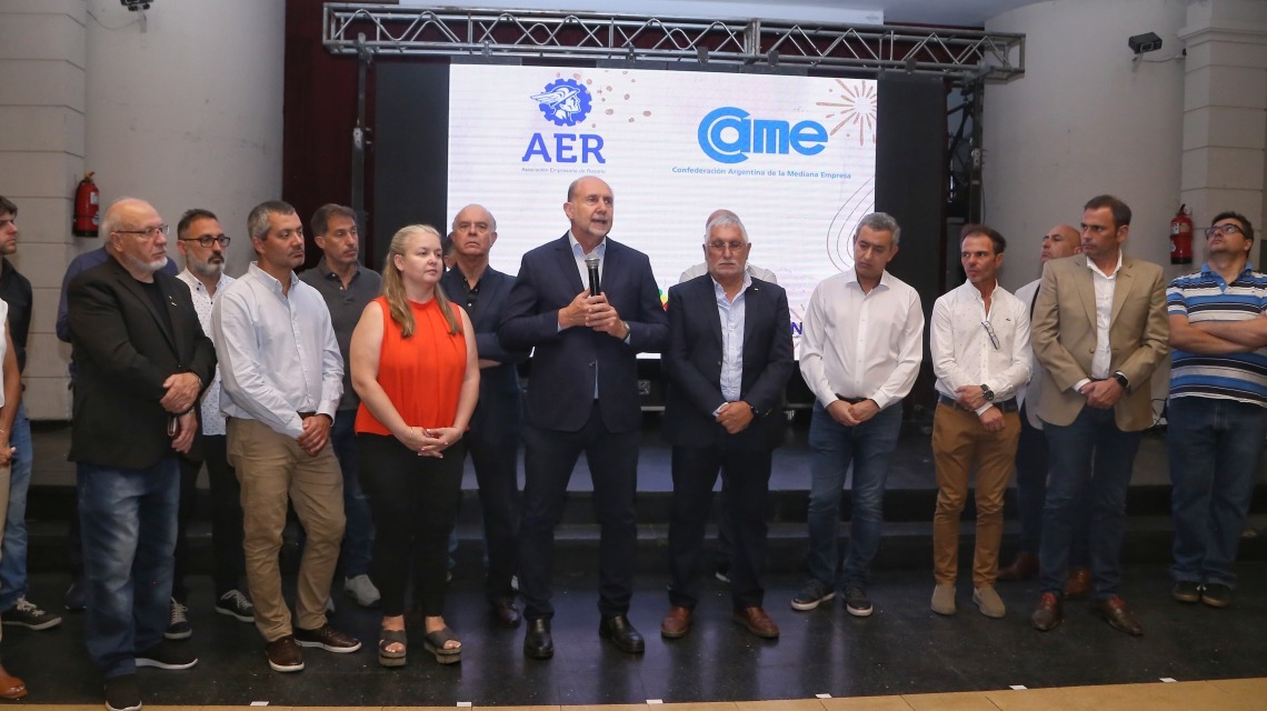 Perotti con entidades empresarias: “cada uno de los vínculos que sostenemos es para fortalecer ese tejido productivo y social”