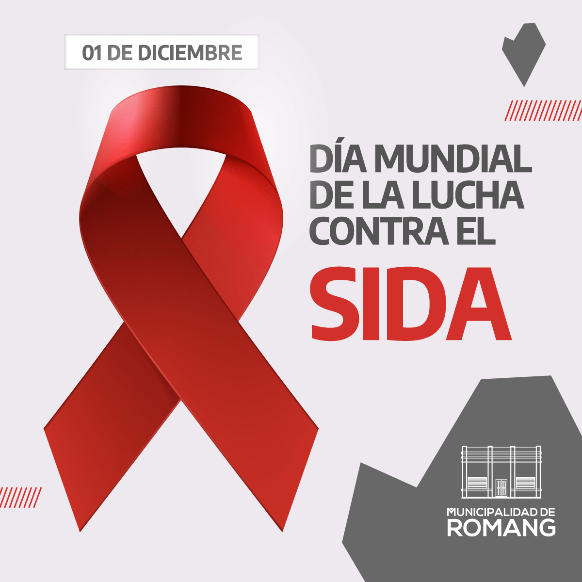 Campaña de concientización en el Día de la lucha contra el SIDA