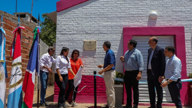 La provincia abre un nuevo Centro de Atención para la Niñez y las Familias en Reconquista