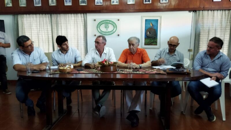 Costamagna visitó el norte para establecer estrategias en el abordaje de la sequía