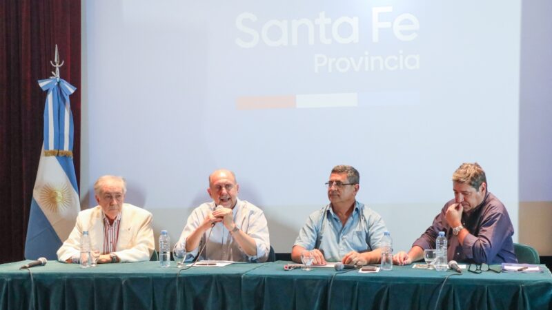 Perotti: “Es la etapa de mayor infraestructura de saneamiento en la historia de la provincia de Santa Fe”