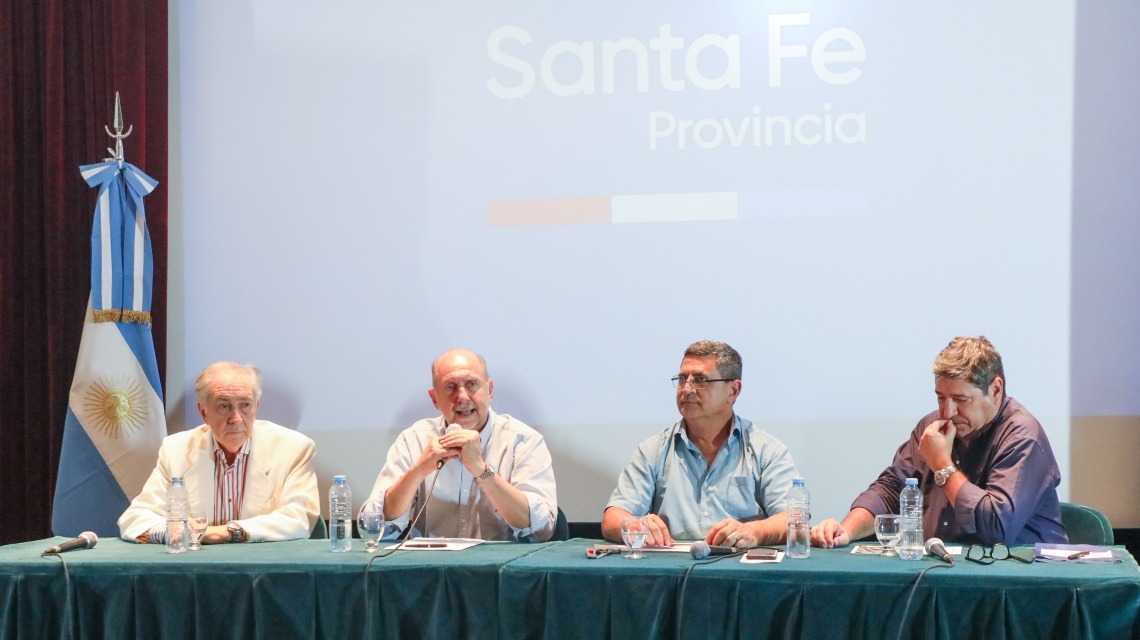 Perotti: “Es la etapa de mayor infraestructura de saneamiento en la historia de la provincia de Santa Fe”