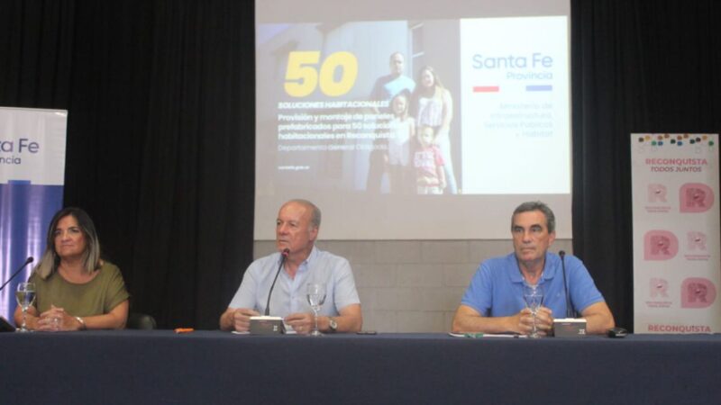 Anuncian más viviendas para el Departamento General Obligado