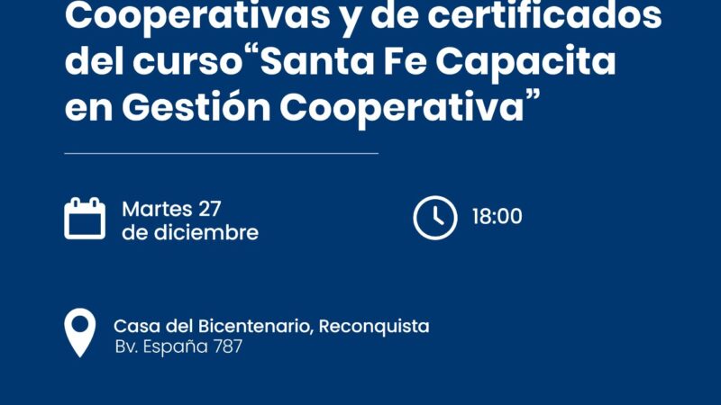 Entregan matrículas a cooperativas en Reconquista