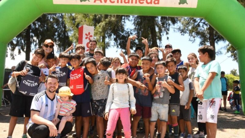 Más de 400 niños participaron de la Liga Crecer 2022