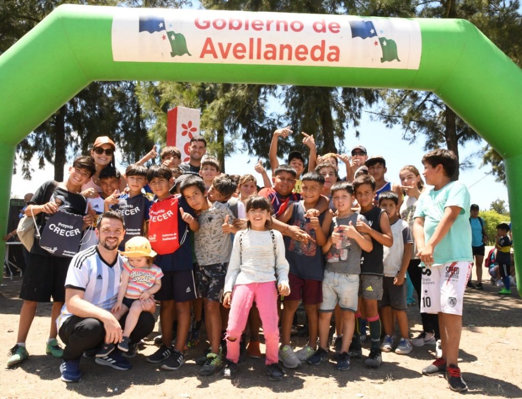 Más de 400 niños participaron de la Liga Crecer 2022