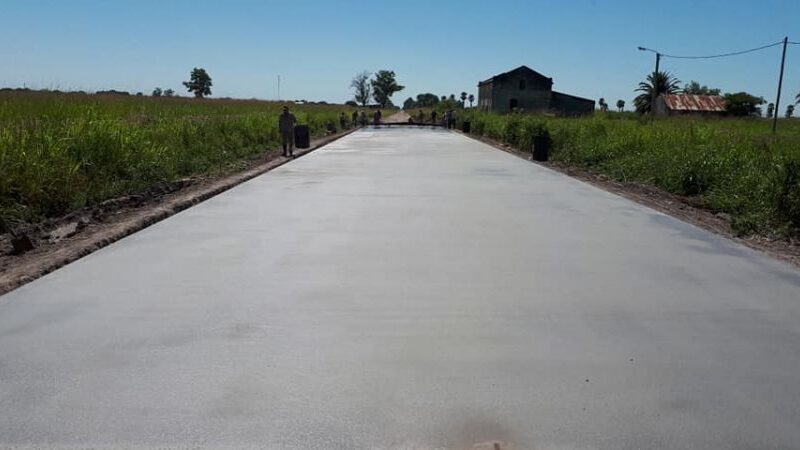Inauguran el nuevo acceso pavimentado a Malabrigo