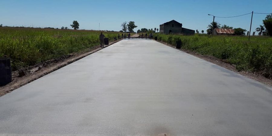 Inauguran el nuevo acceso pavimentado a Malabrigo