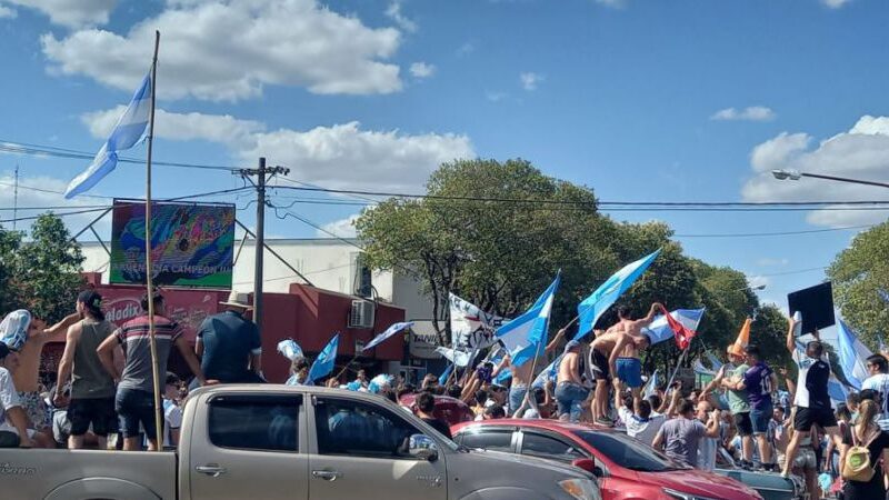 Malabrigo celebró el triunfo de Argentina