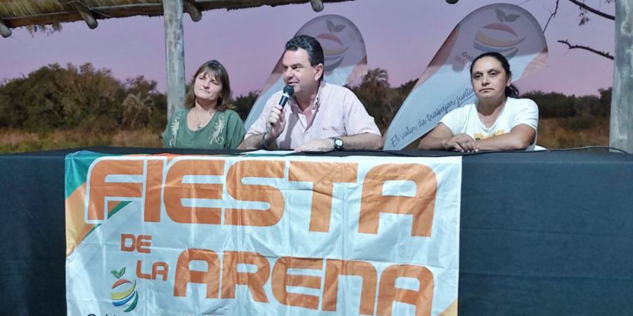 Presentaron la Fiesta Regional de la Arena Blanca 2023