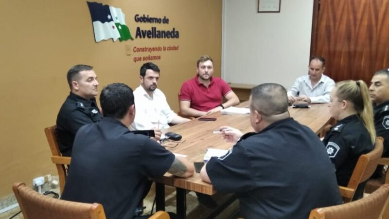 Programan operativos de seguridad en Avellaneda