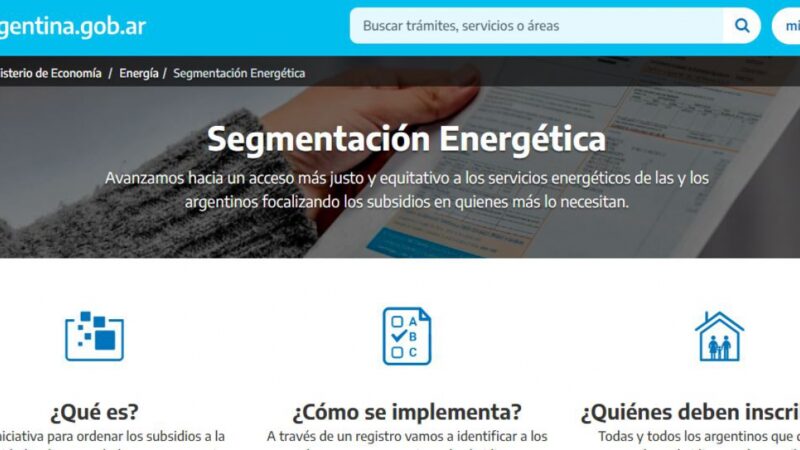 La EPE recuerda la vigencia del Registro de acceso a subsidios