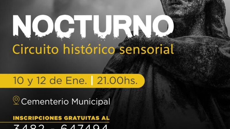 Llega una nueva edición de «Nocturno» a Avellaneda