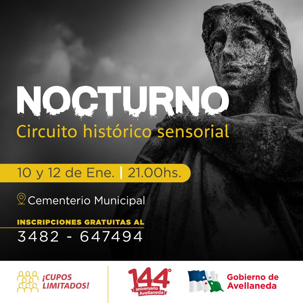Llega una nueva edición de «Nocturno» a Avellaneda
