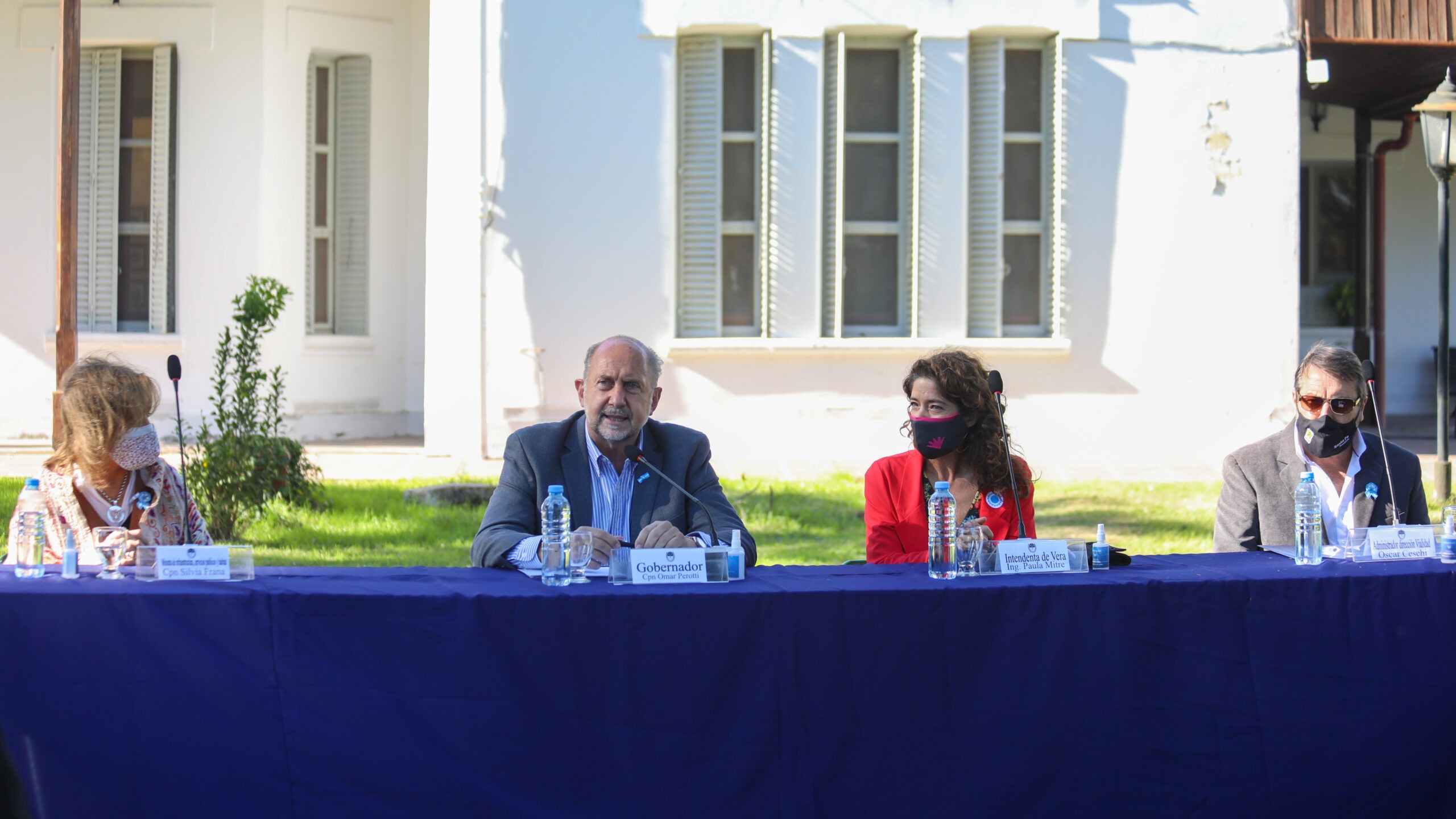 Sequía: Perotti se reúne con productores agropecuarios en Vera