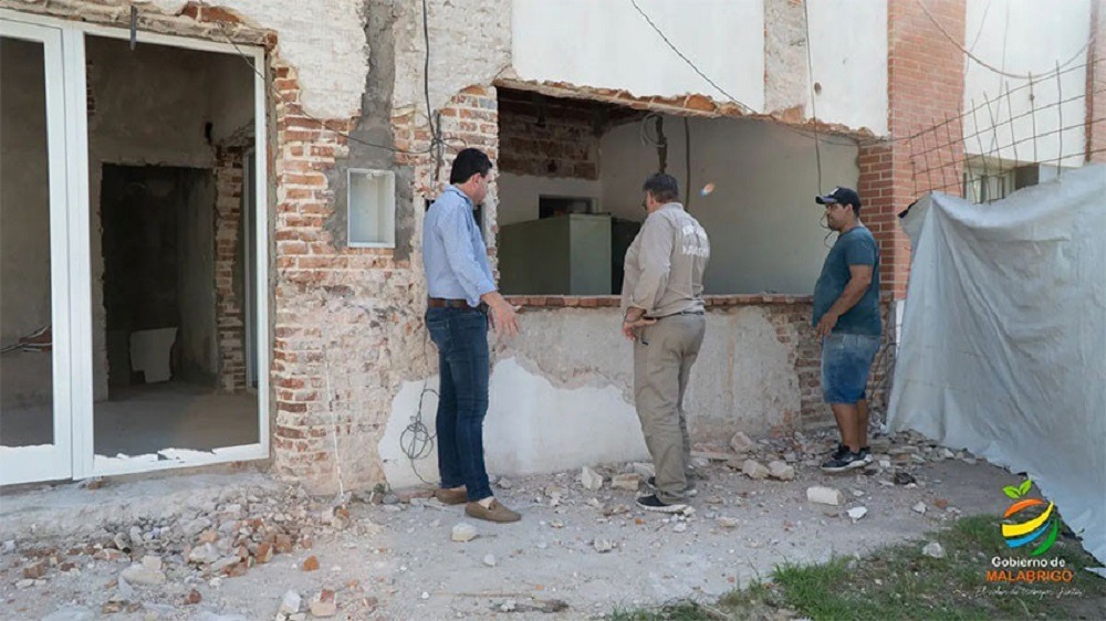 Obras| Avanza la construcción de la nueva comisaría de Malabrigo
