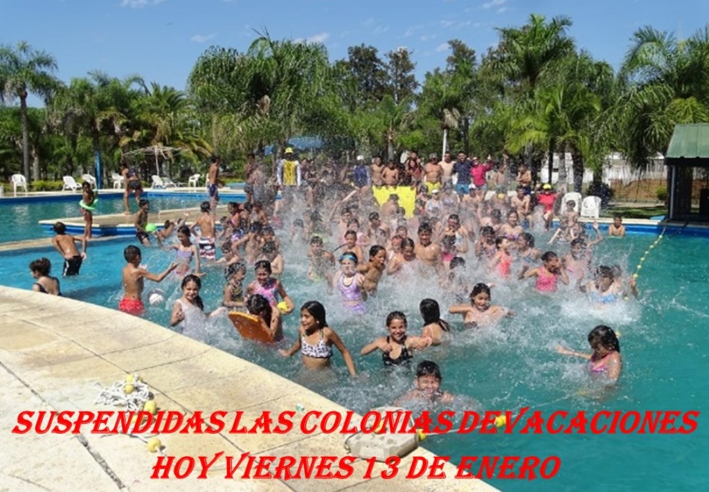 Suspenden colonias de vacaciones por la lluvia