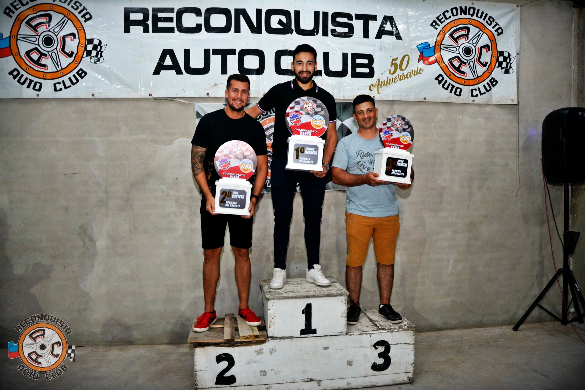 El Reconquista Auto Club premió a los pilotos campeones