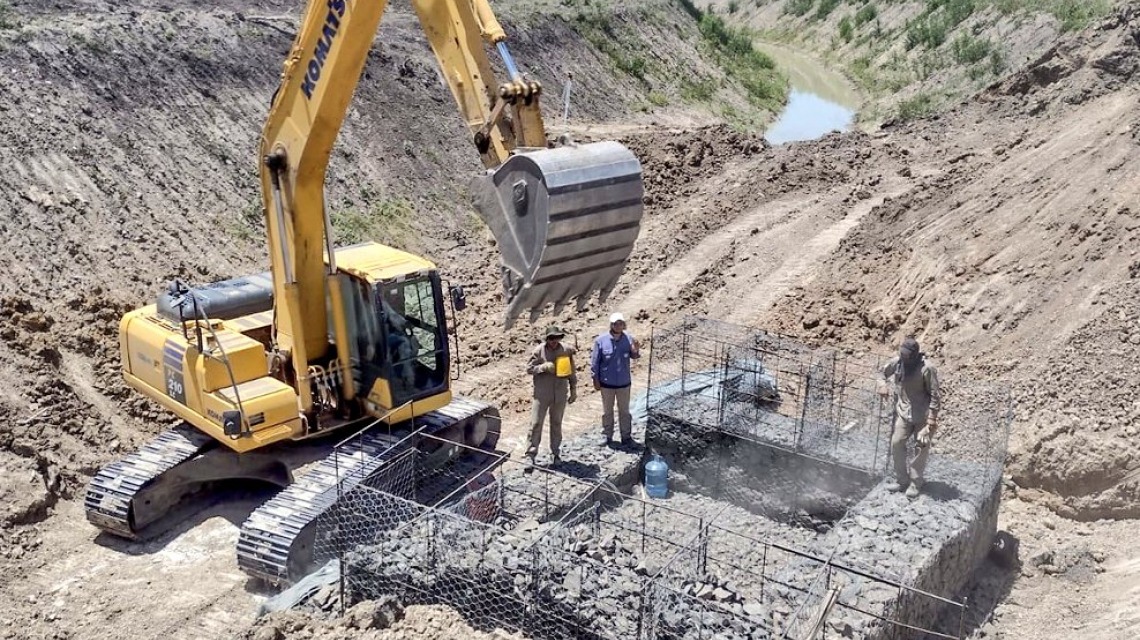 La provincia construirá la defensa perimetral de Villa Guillermina