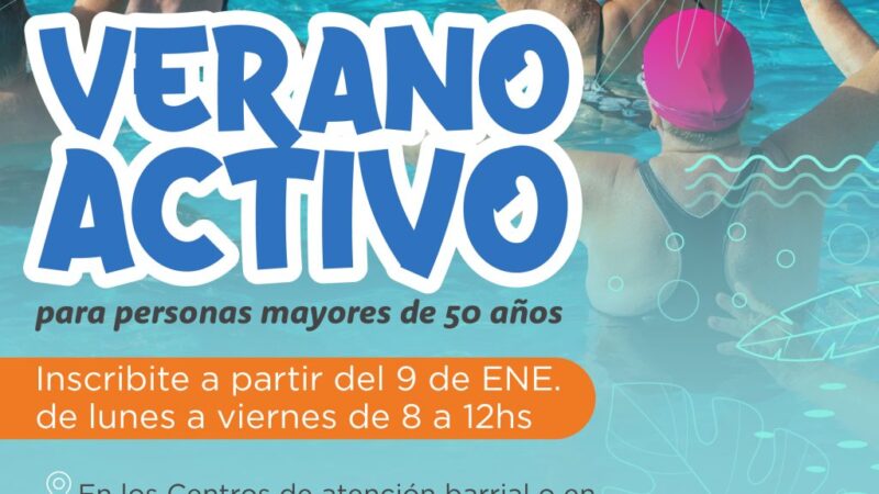 Comienzan las inscripciones para «Verano Activo»