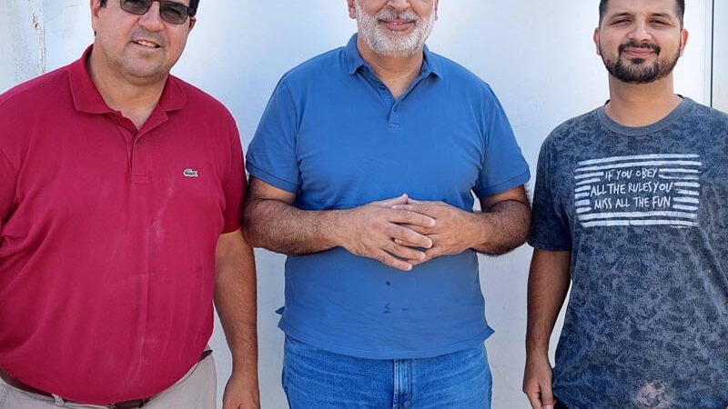 Más agua potable para barrio América de Reconquista