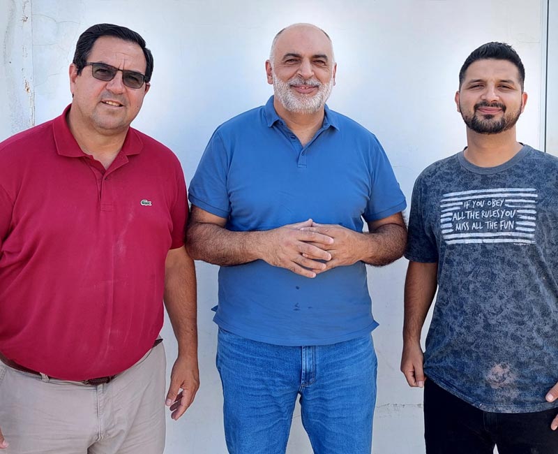 Más agua potable para barrio América de Reconquista