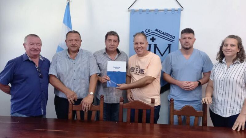 Entregaron un aporte provincial de 3.110.000 al Hospital de Malabrigo