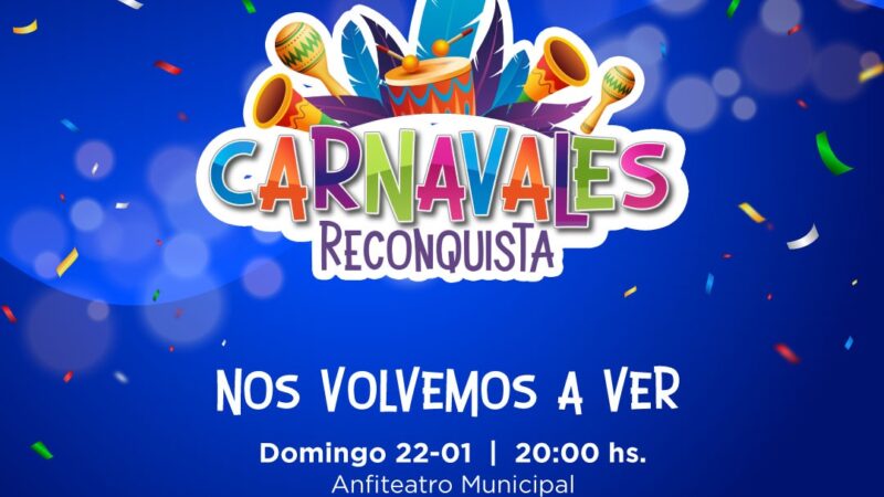 Fiestas | Presentan los carnavales 2023 en Reconquista