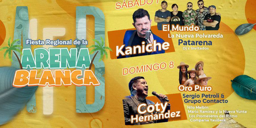 Se viene la Fiesta de la Arena Blanca
