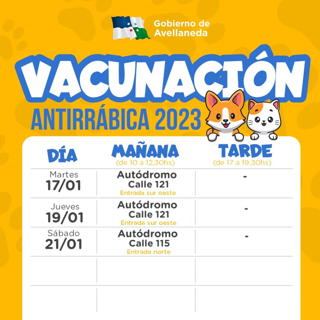 SERVICIOS | Campaña de vacunación antirrábica