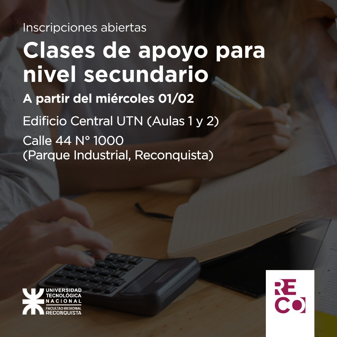 Educación | Apoyo escolar para estudiantes secundarios