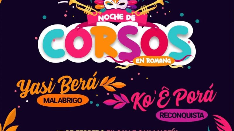 Fiestas| Romang se prepara para los corsos 2023