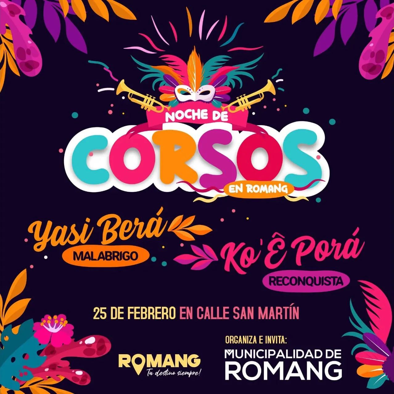 Fiestas| Romang se prepara para los corsos 2023