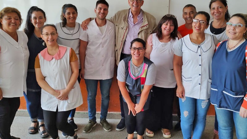 Debloc participó en actos de licitación para la construcción de escuelas