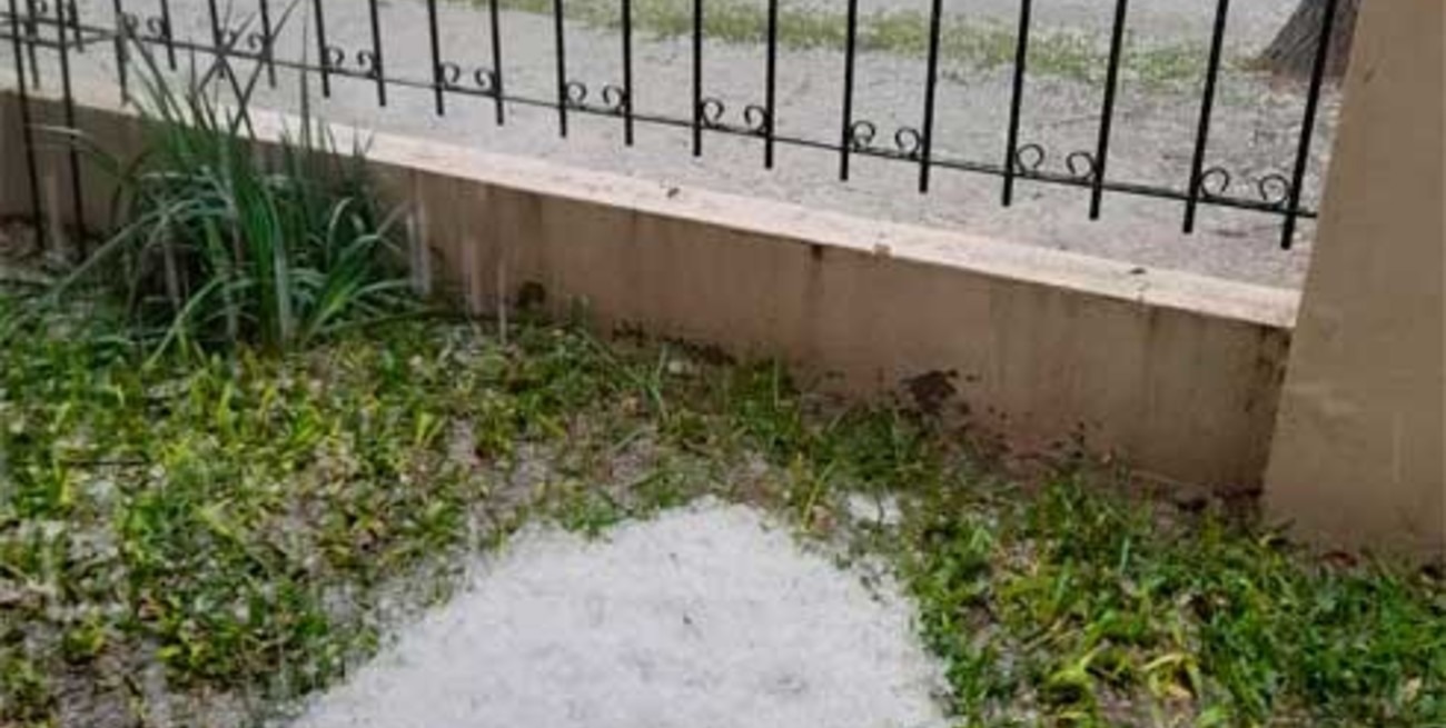 CLIMA | Alerta por caída de granizo en Reconquista y la región