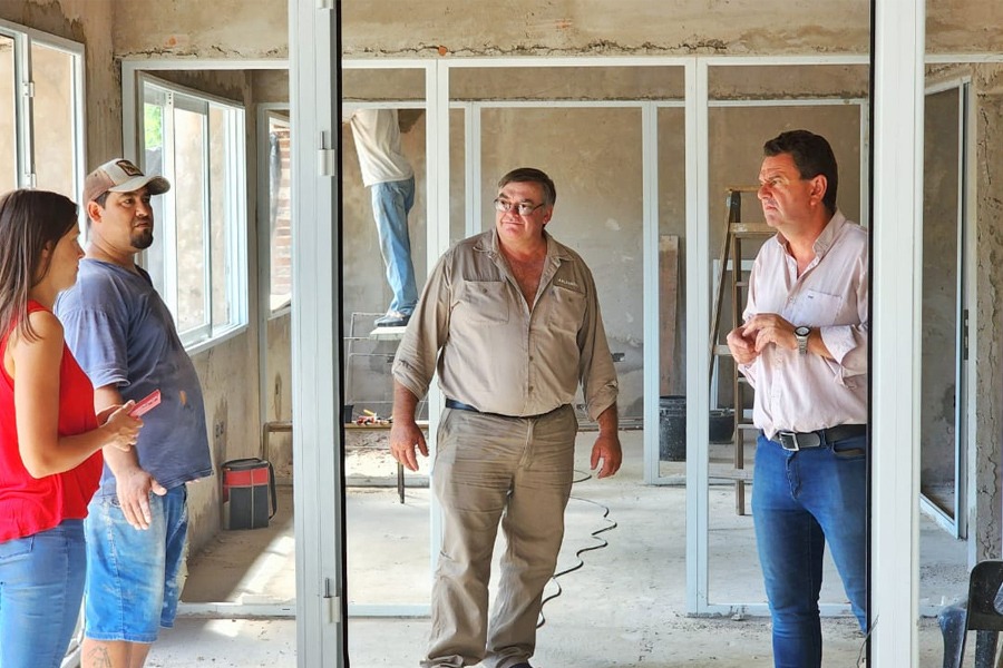 Avanzan en Malabrigo las obras públicas e infraestructura