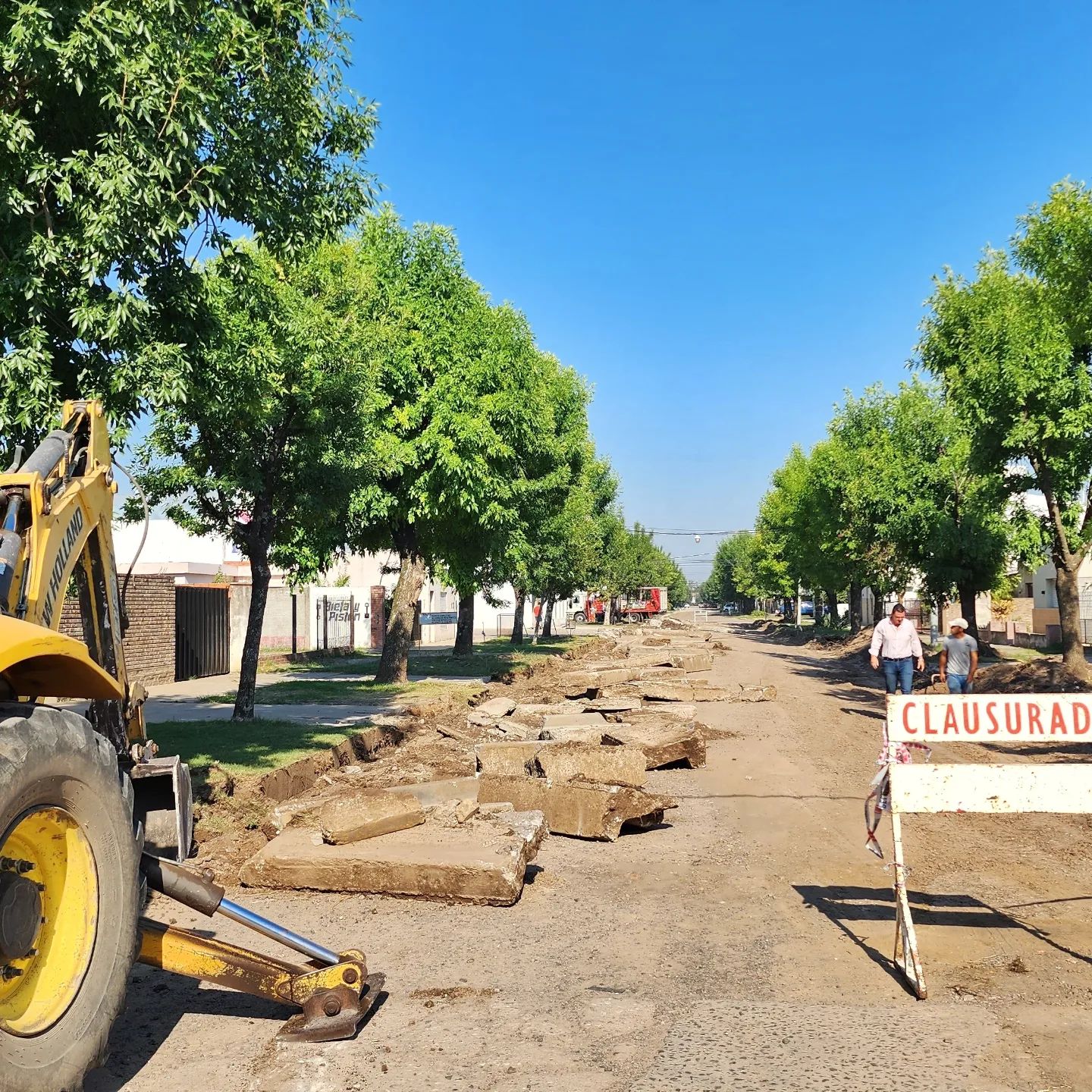Malabrigo | Sigue el plan de pavimentación urbana
