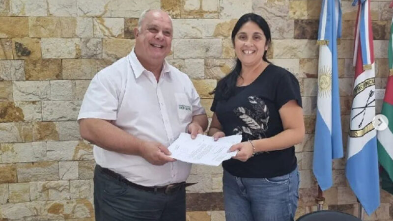 El intendente Ramseyer entregó aporte al Samco