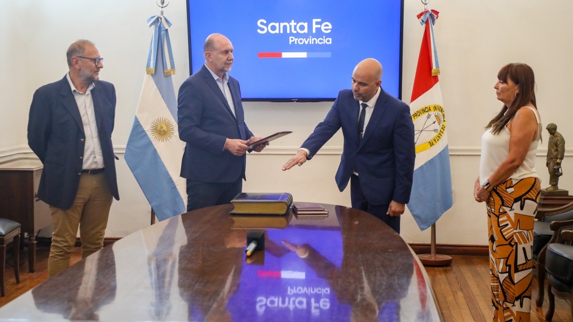 Claudio Brilloni asumió como Ministerio de Seguridad
