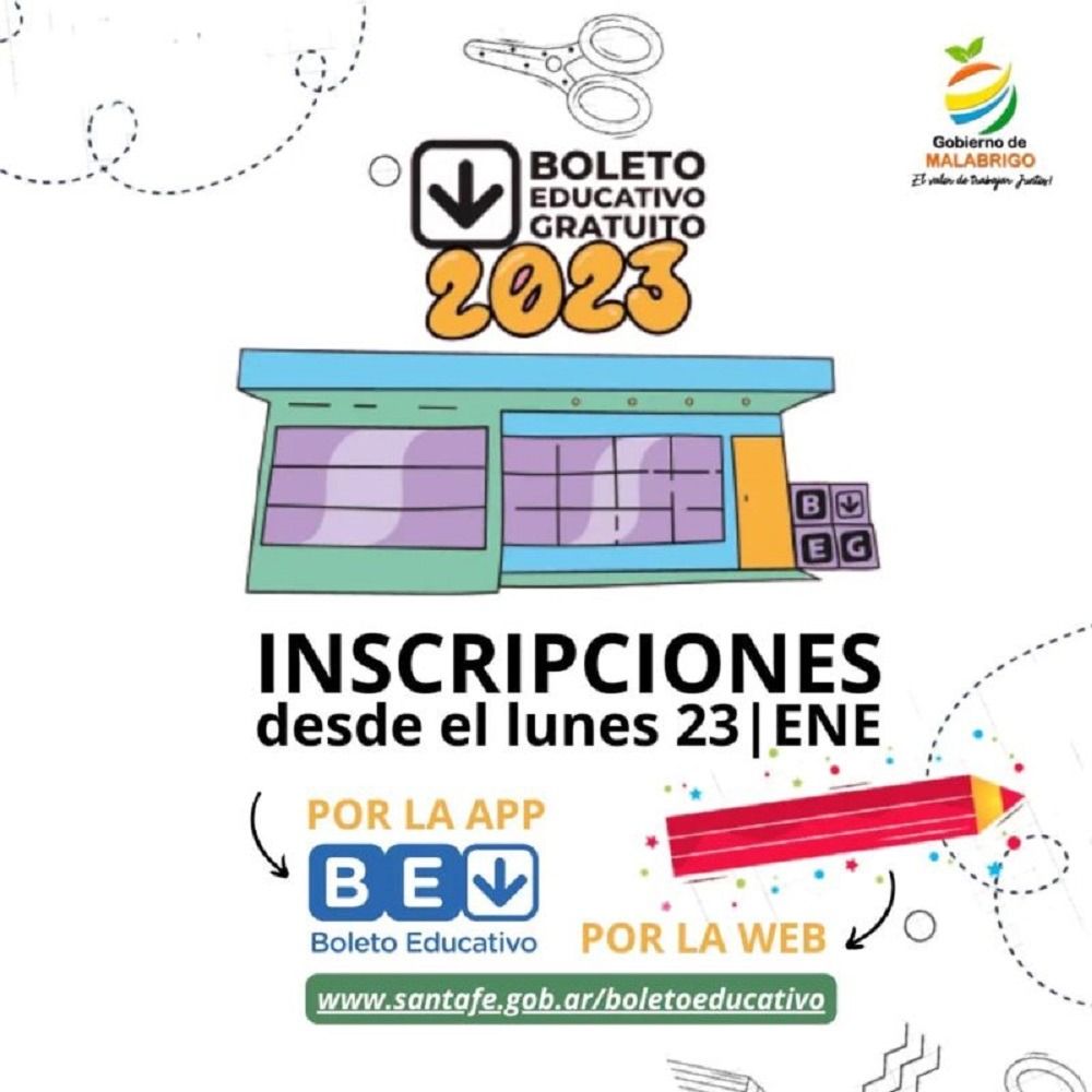 Convocatoria abierta: Boleto educativo Gratuito 2023