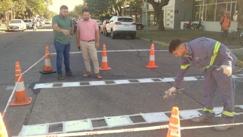 Braidot: » Trabajamos para el desplazamiento peatonal seguro»