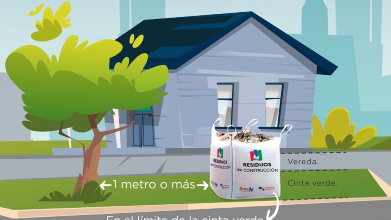 Avellaneda | ¿Cómo sacar los residuos de la construcción?