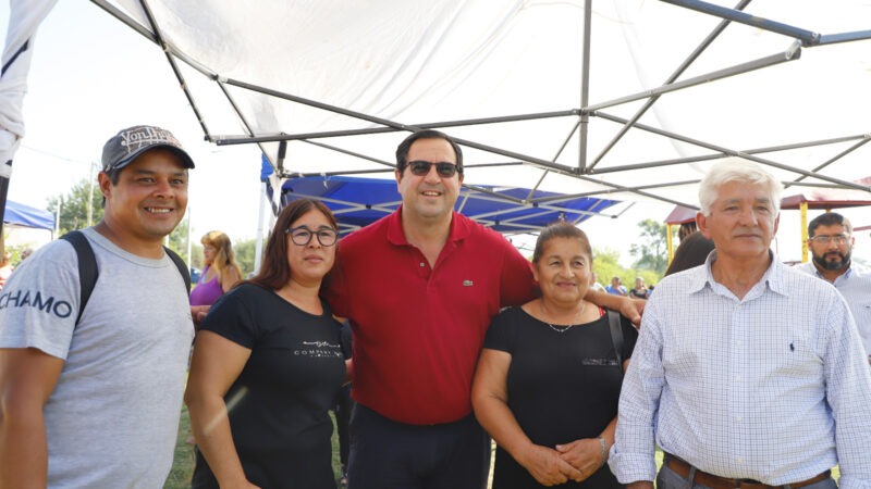 Reconquista | Vallejos visitó obras en Barrio San Francisco de Asís
