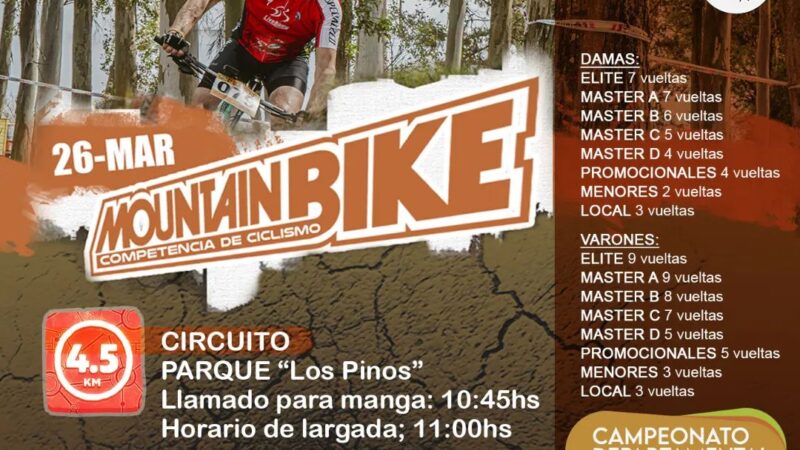 Deportes Se viene el Campeonato Departamento de MTB Malabrigo